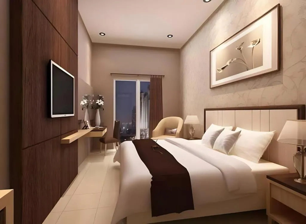 Bed in Bella Hotel Surabaya