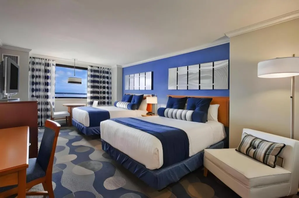 Bed in IP Casino Resort & Spa