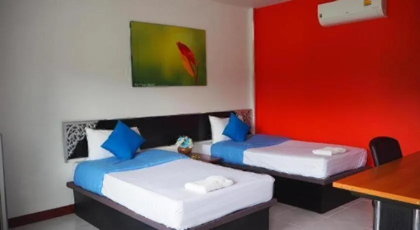 Bed in Ban Naam Resort