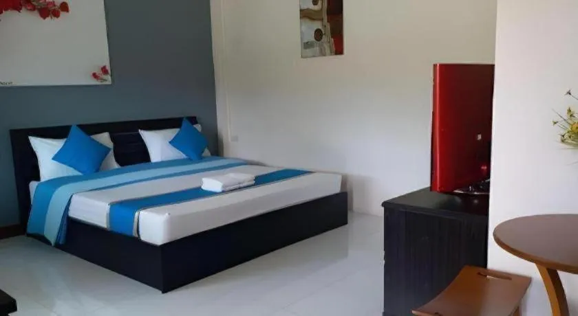 Bed in Ban Naam Resort