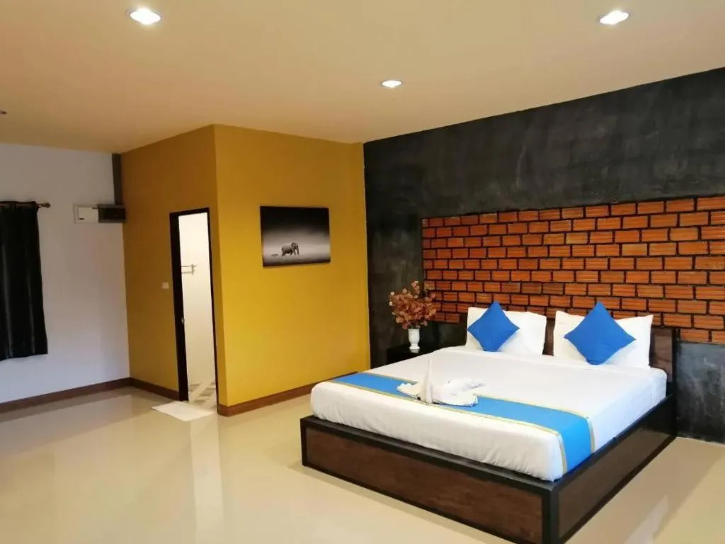 Bed in Ban Naam Resort