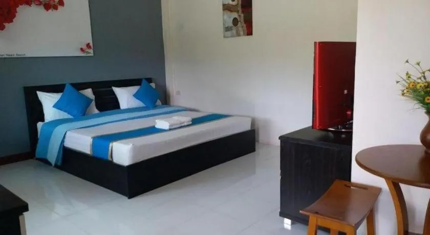 Bed in Ban Naam Resort