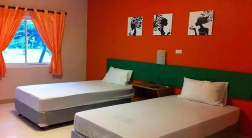 Bed in Ban Naam Resort