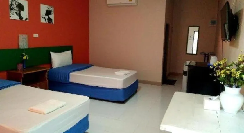 Bed in Ban Naam Resort