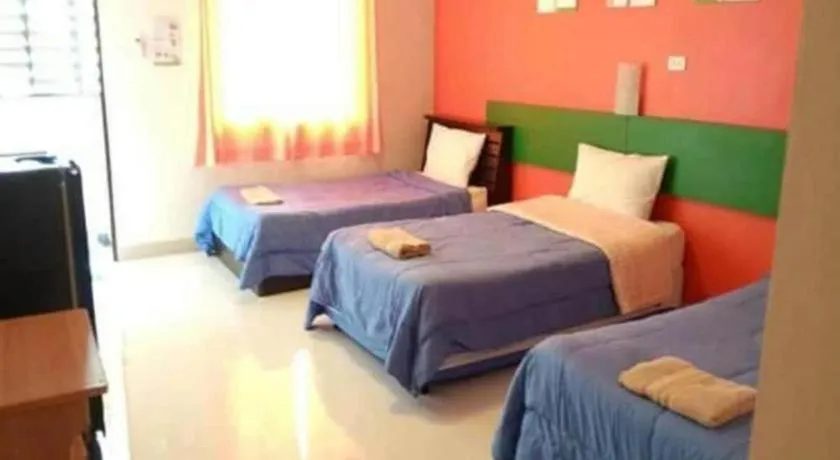 Bed in Ban Naam Resort