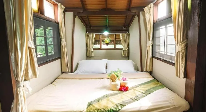 Bed in Raisongrao Resort Khao Kho