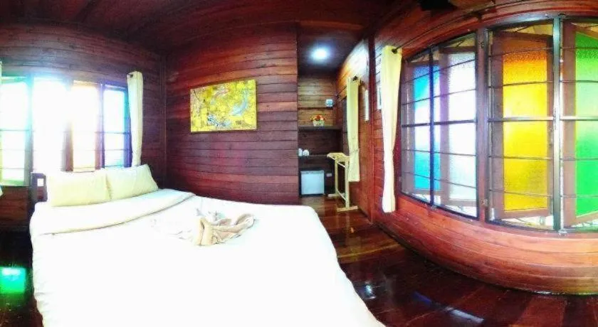Bed in Raisongrao Resort Khao Kho