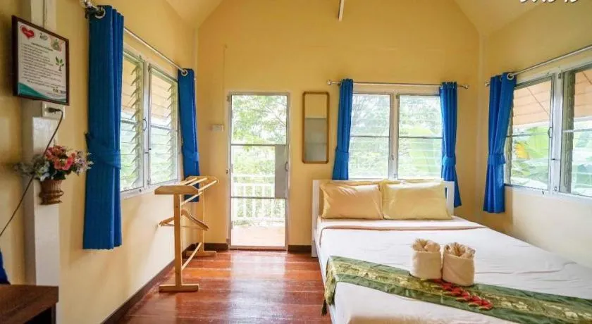 Bed in Raisongrao Resort Khao Kho