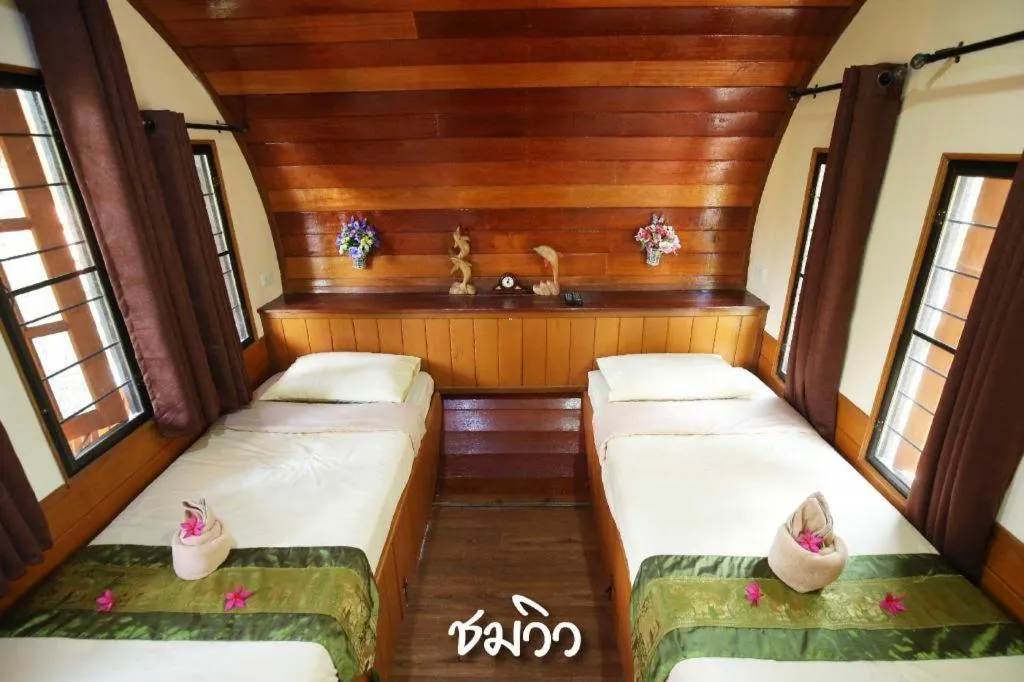Bed in Raisongrao Resort Khao Kho