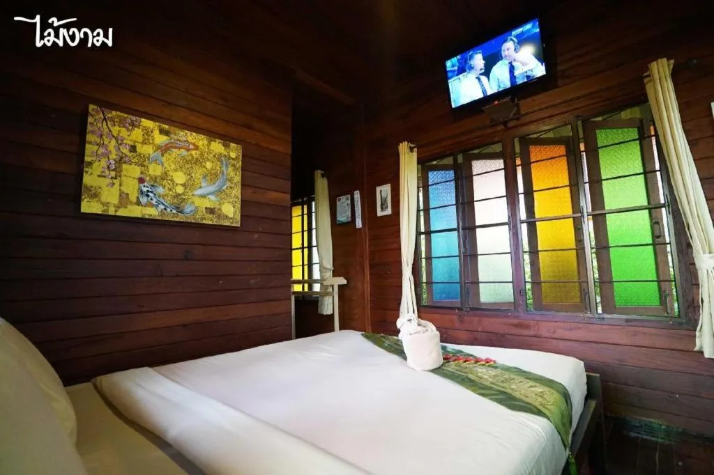 Bed in Raisongrao Resort Khao Kho