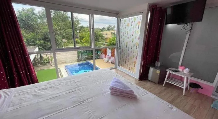 Bed in Baan Gon Chompu