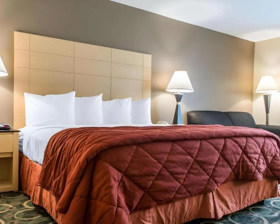 Bed in Quality Inn