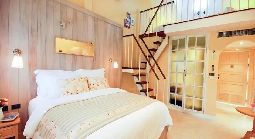 Bed in The Bluesky Resort @ Khao Kho