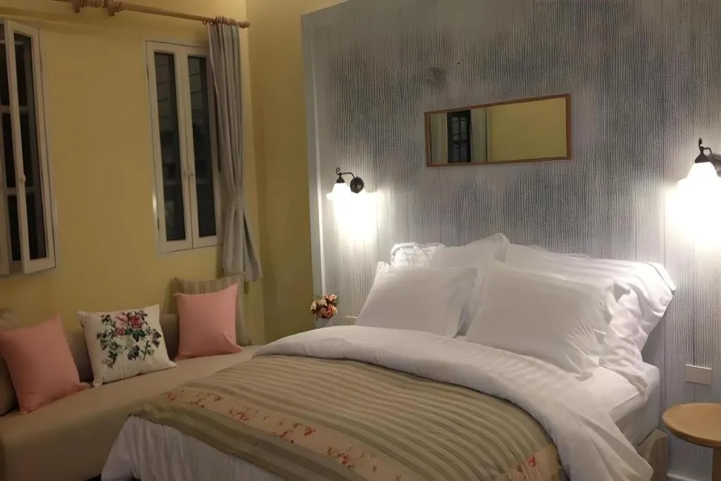 Bed in The Bluesky Resort @ Khao Kho