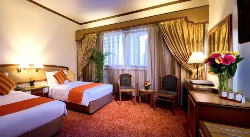 Bed in Hotel Miramar Singapore