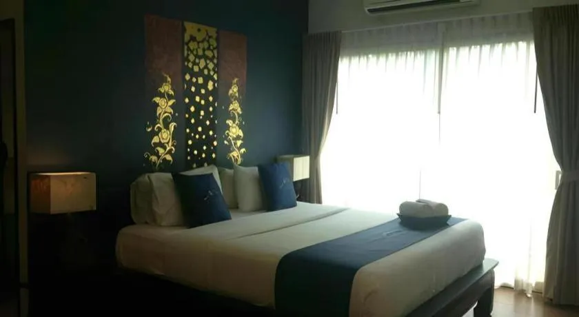 Bed in Maytara Hotel