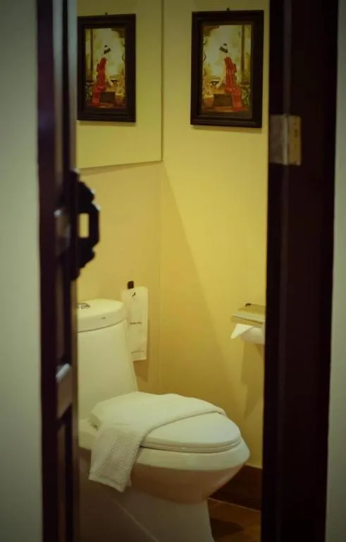 Bed in Maytara Hotel