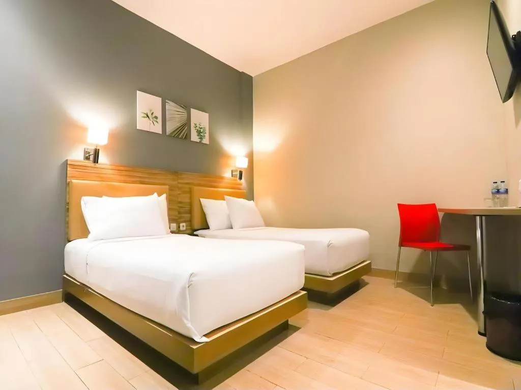 Bed in U Stay Hotel Mangga Besar