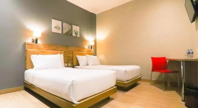 Bed in U Stay Hotel Mangga Besar