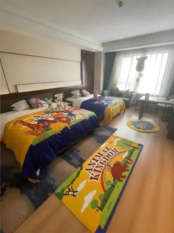 Bed in Zhangjiagang Guomao Hotel