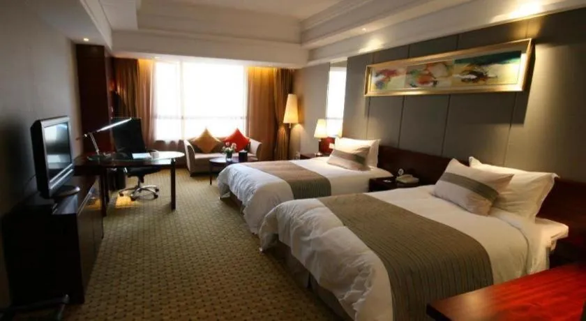 Bed in Zhangjiagang Guomao Hotel