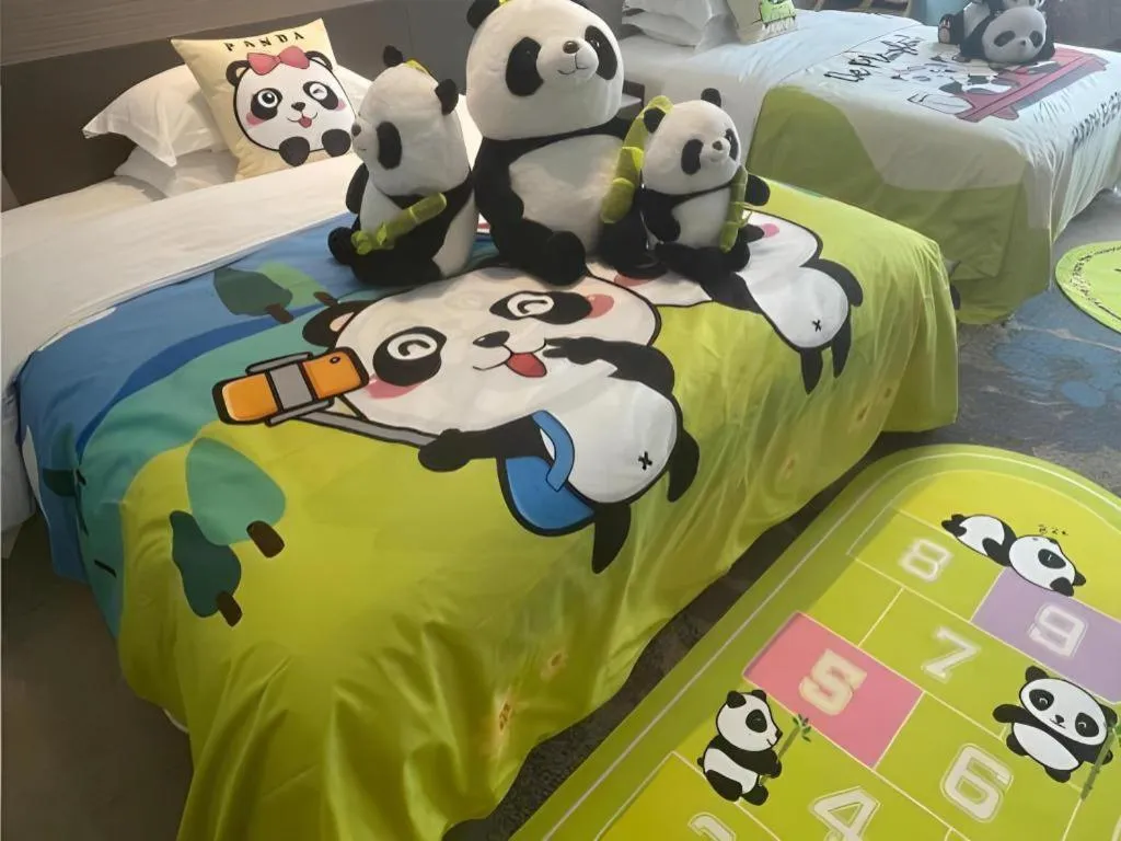 Bed in Zhangjiagang Guomao Hotel