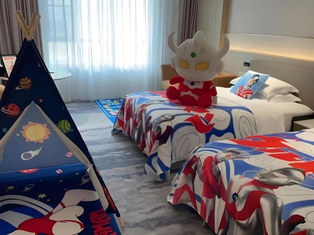 Bed in Zhangjiagang Guomao Hotel