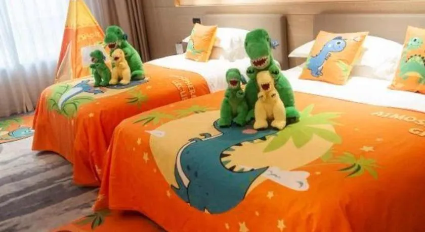 Bed in Zhangjiagang Guomao Hotel