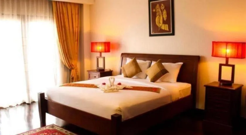 Bed in Daosavanh Resort & Spa Hotel