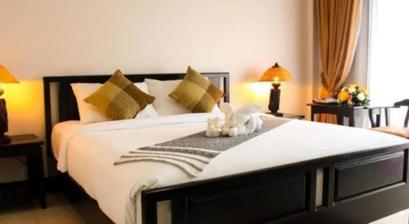 Bed in Daosavanh Resort & Spa Hotel