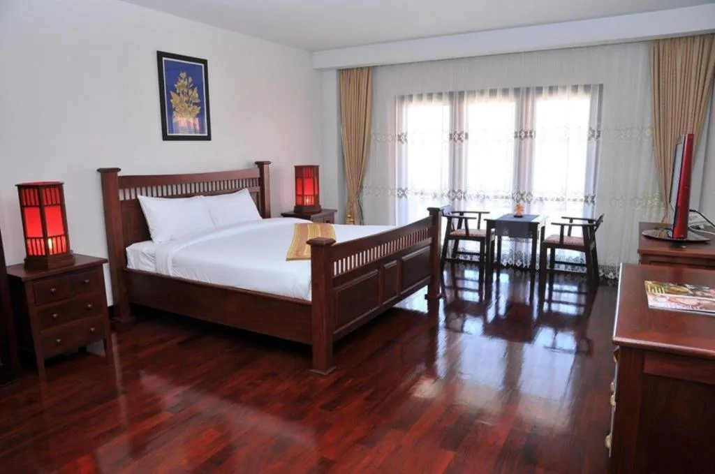 Bed in Daosavanh Resort & Spa Hotel