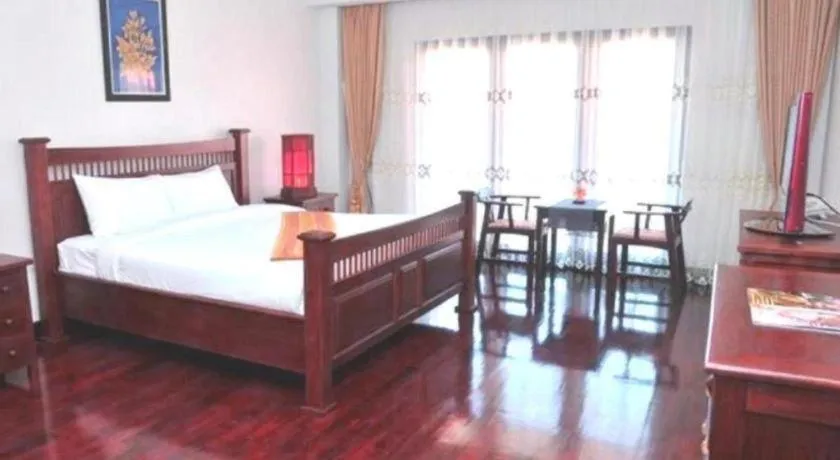 Bed in Daosavanh Resort & Spa Hotel