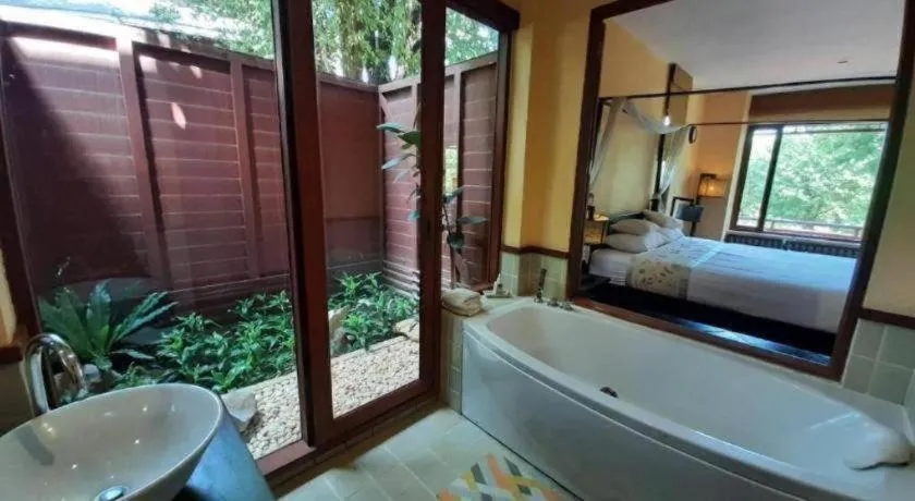 Bed in Valley Garden Resort