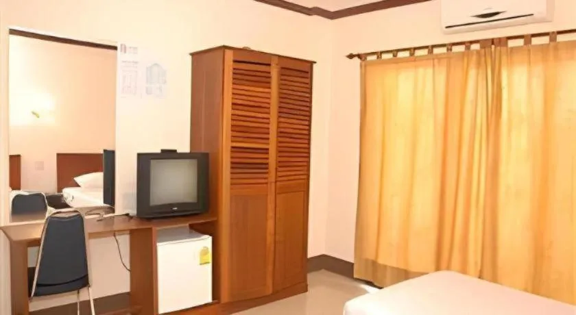 Bed in Chaleunehoung Hotel