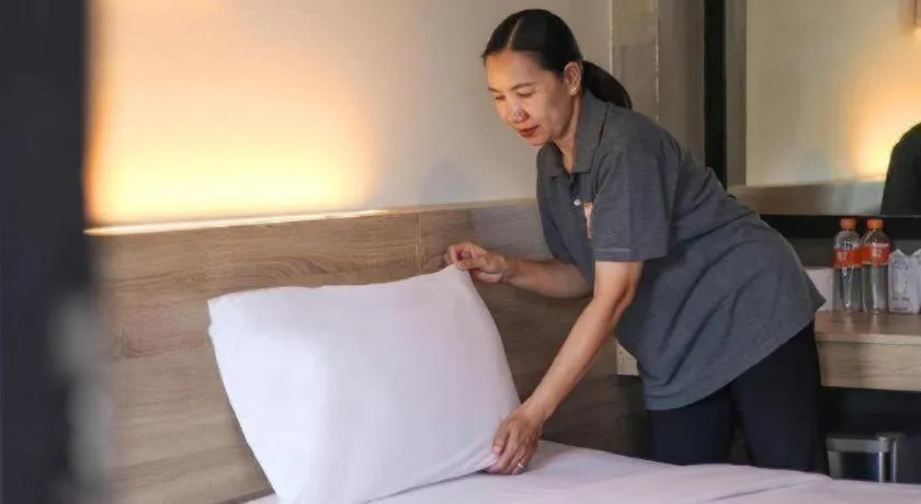 Bed in B2 Lanna Boutique & Budget Hotel