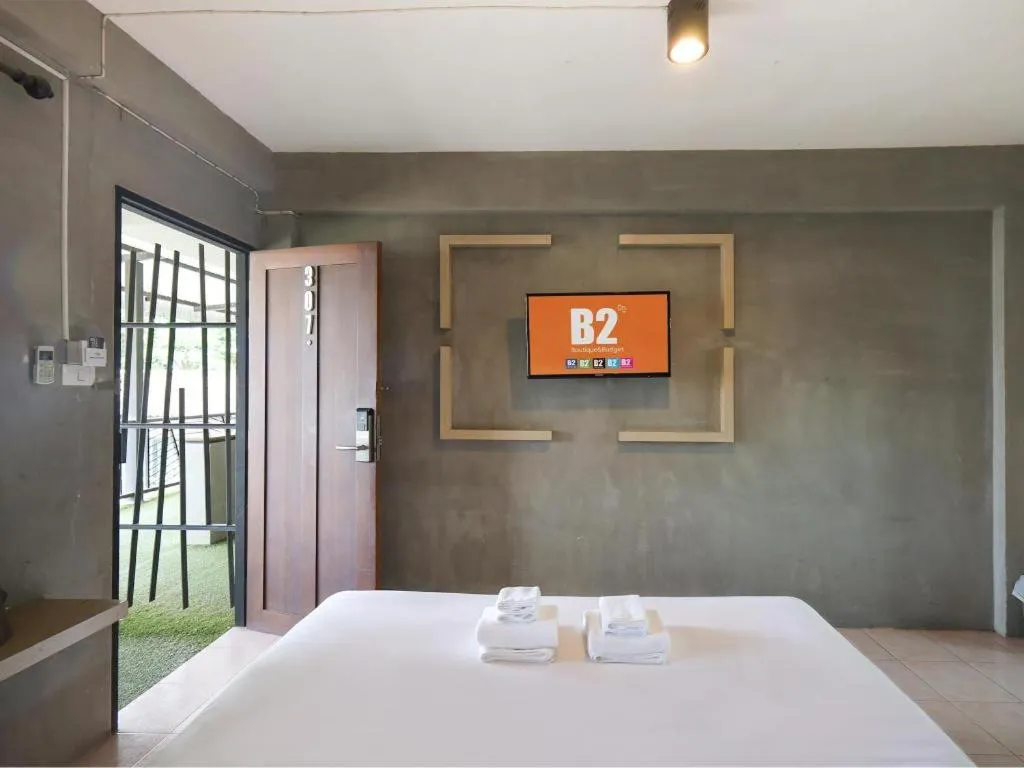 Bed in B2 Lanna Boutique & Budget Hotel