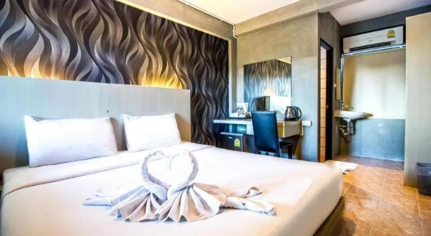 Bed in B2 Lanna Boutique & Budget Hotel