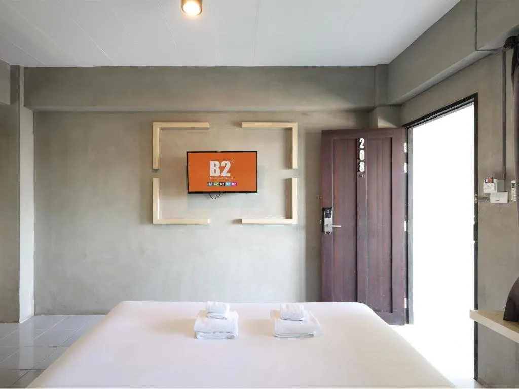 Bed in B2 Lanna Boutique & Budget Hotel