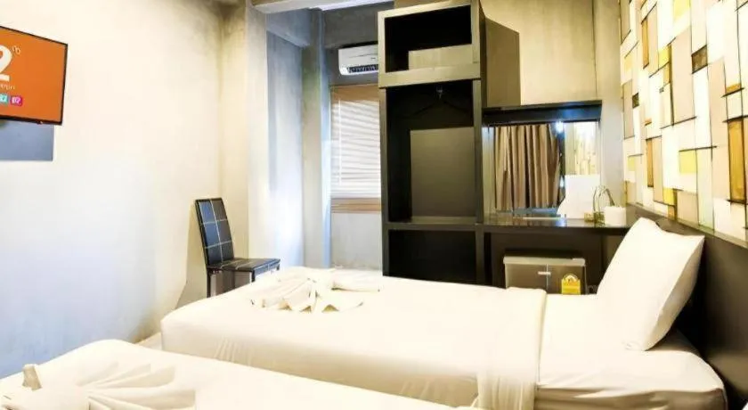 Bed in B2 Lanna Boutique & Budget Hotel