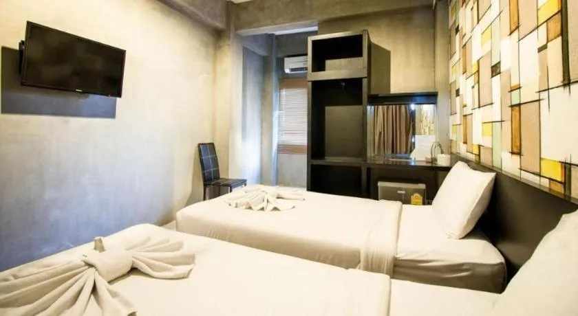 Bed in B2 Lanna Boutique & Budget Hotel