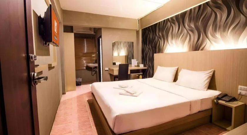 Bed in B2 Lanna Boutique & Budget Hotel