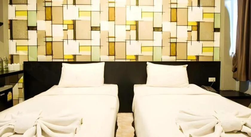 Bed in B2 Lanna Boutique & Budget Hotel