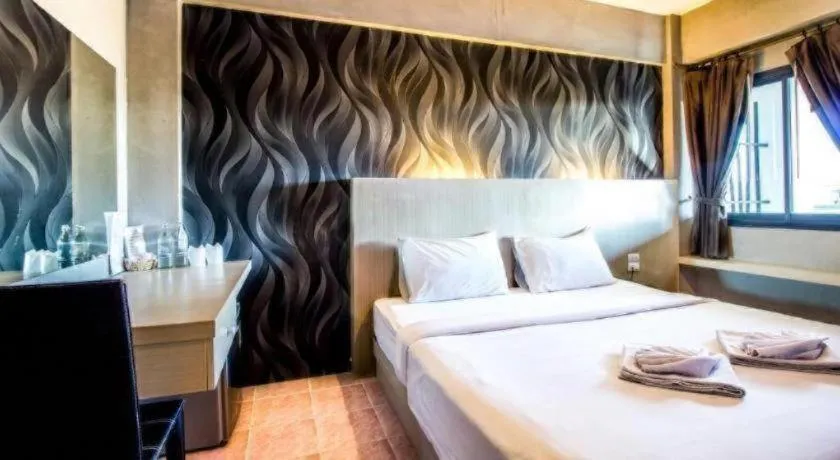 Bed in B2 Lanna Boutique & Budget Hotel