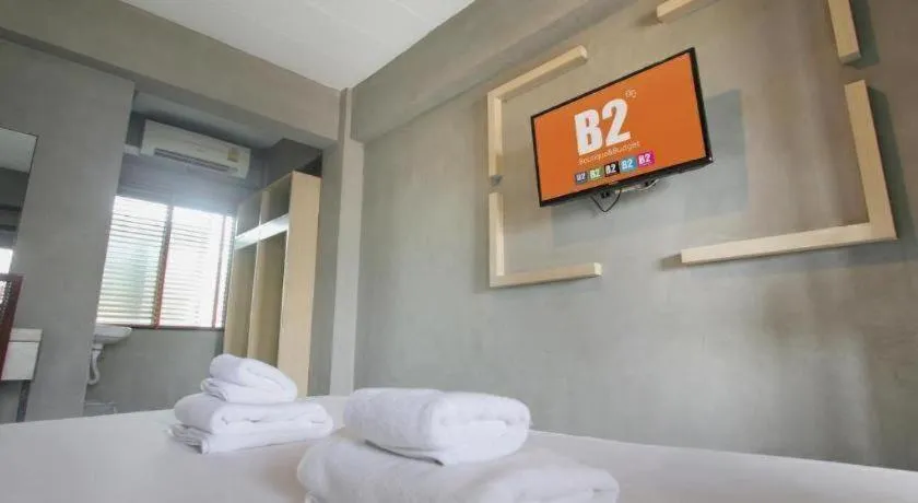 Bed in B2 Lanna Boutique & Budget Hotel