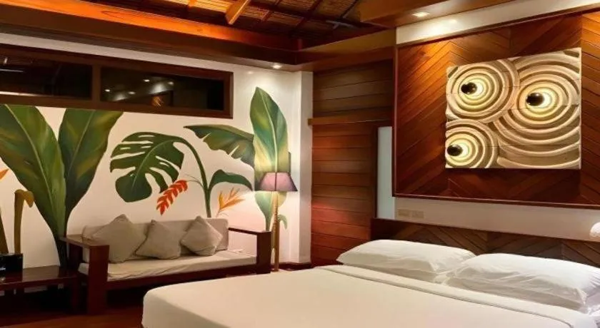 Bed in Isla Cabana Resort