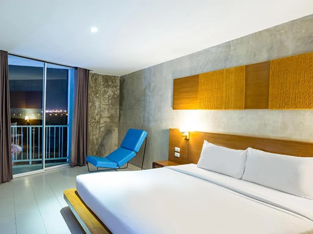 Bed in B2 Jomtien Pattaya Boutique & Budget Hotel
