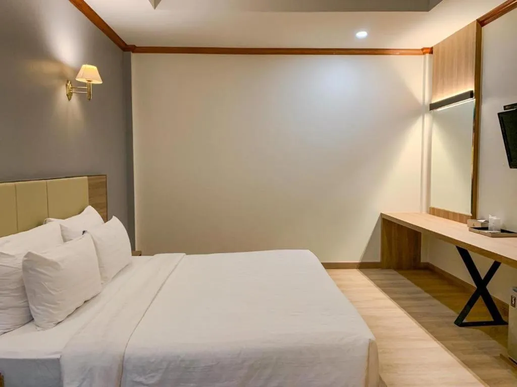 Bed in Siam River Resort