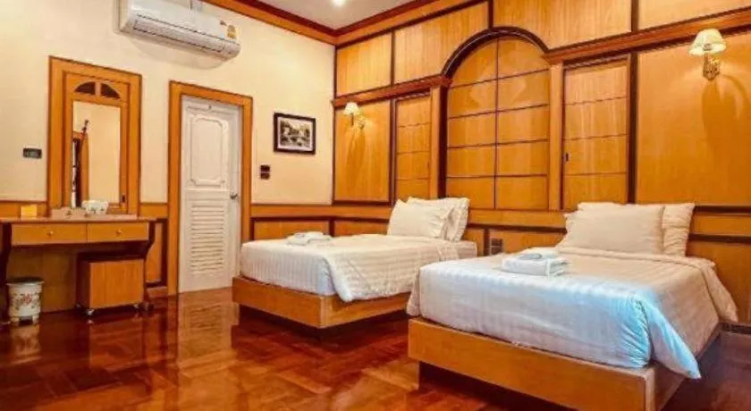 Bed in Siam River Resort