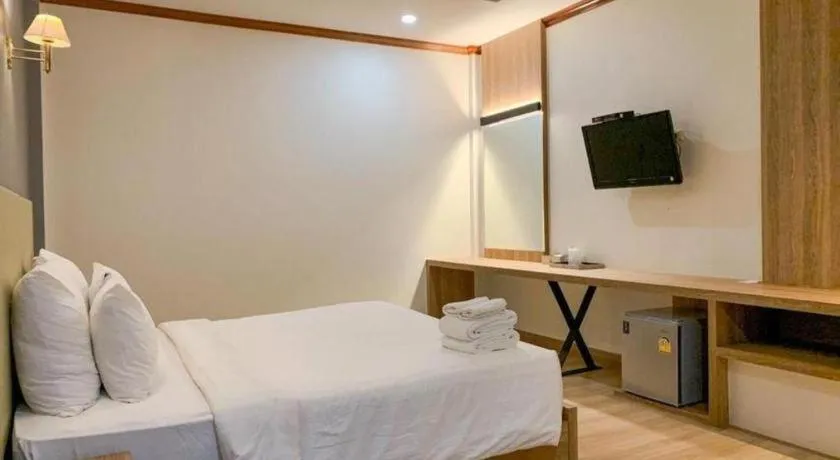 Bed in Siam River Resort