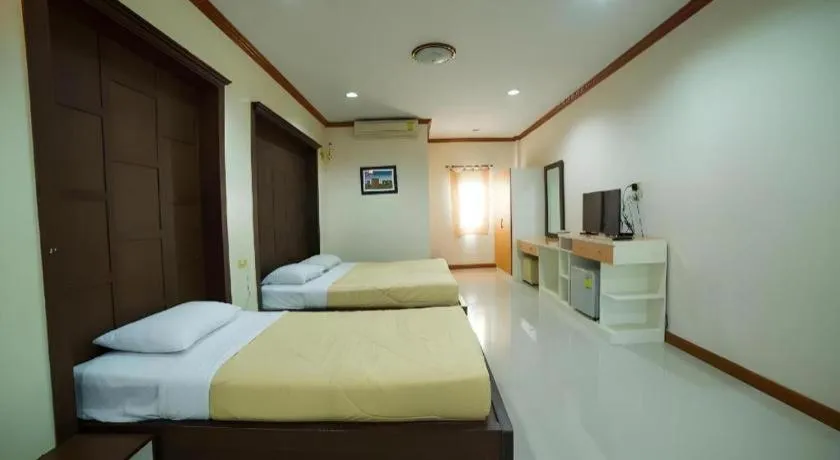 Bed in Siam River Resort